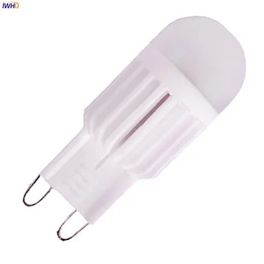 Bombilla LED G9, Blanco Frío, 10 W, 6000 K, Equivalente A