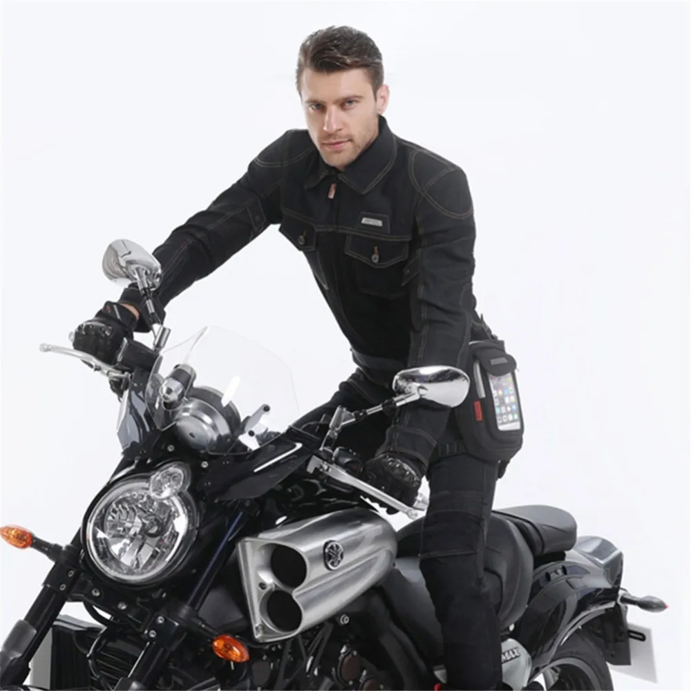 BENKIA JC34 джинсовая мотоциклетная мужская куртка Байкер Мото Bicicleta Одежда для