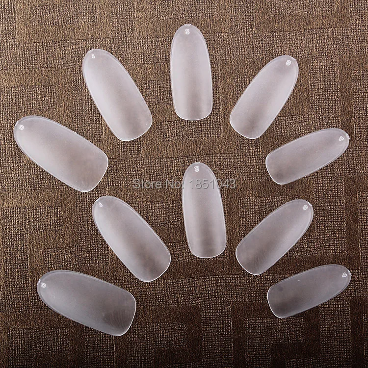 

CB-02 Super Thin Full Cover Opaque Natural False Tips Stiletto Nail 500x