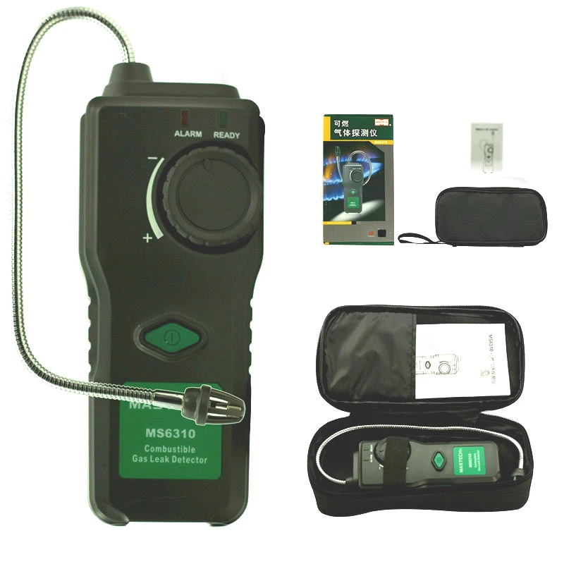 Portable Combustible Gas Detector Propane Natural Gas Leak Detector With Sound Light Alarm Gas Analyzer Combustible Monitor (1)
