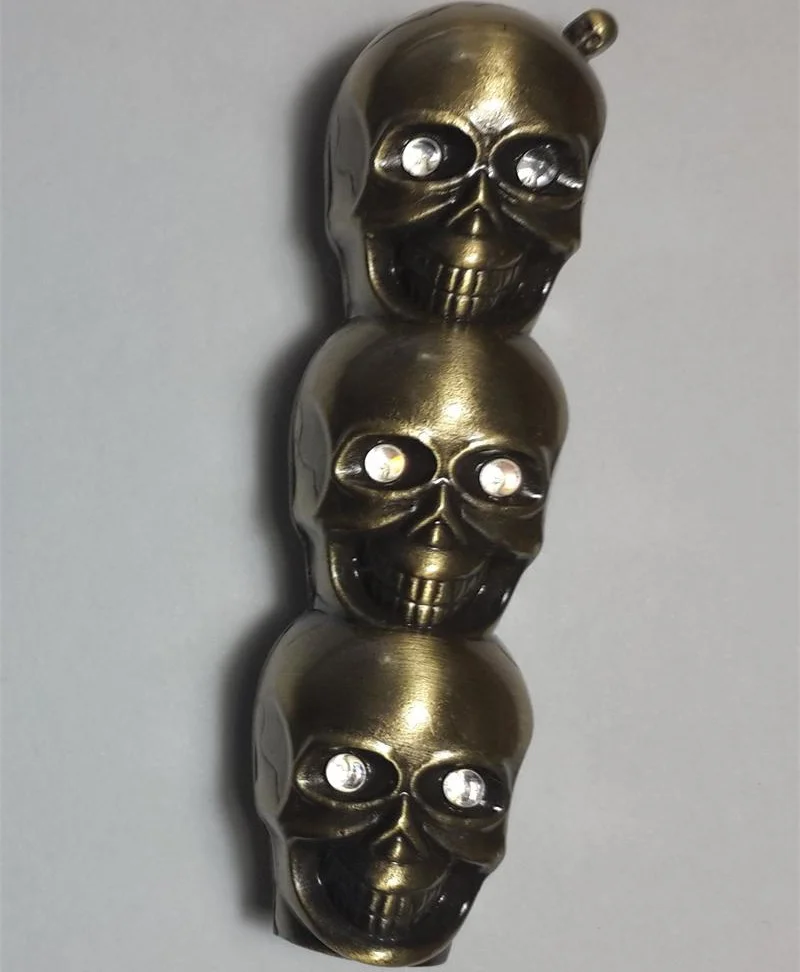 High Quality Metal Skull Lighter Creative Gift Fun...