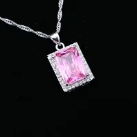 Square-925-Sterling-Silver-Chain-Necklace-Pink-Cubic-Zirconia-White-CZ-Slide-Pendant-For-Women-Wedding.jpg_200x200