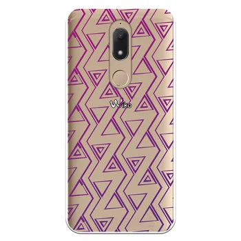 

Stand case costume drawing Triangulos Purples WP016 for Wiko View Prime