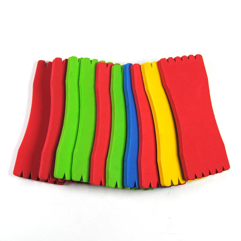 

10PCS Colored Flasher Rig Foam Holder Fish Rig Store EVA 12cm Length