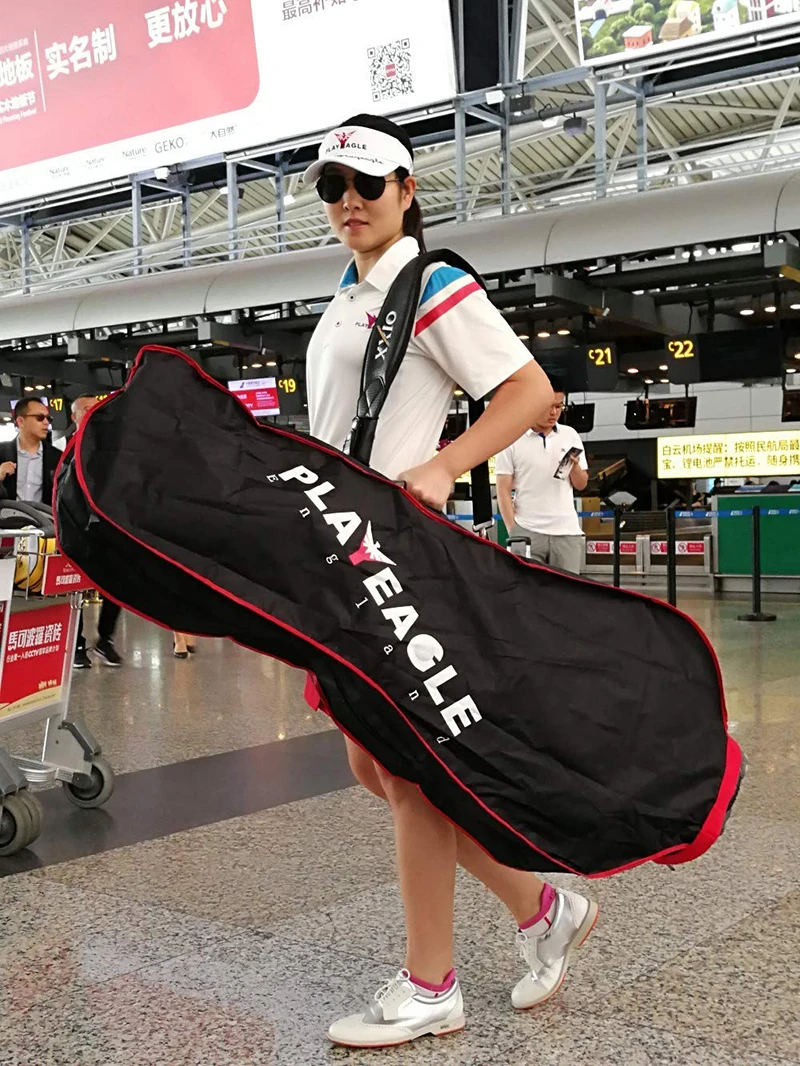 Personalized Custom Golf Cover golf bag rain cover in waterproof  Top Quality Golf Travel bag cover with Three colors