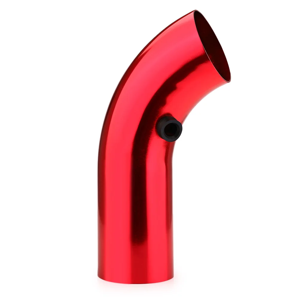 3 inch 76MM Car Air Intake Aluminum Pipe Caliber Rubber Tube Adjustable Ring Cold Air Intake