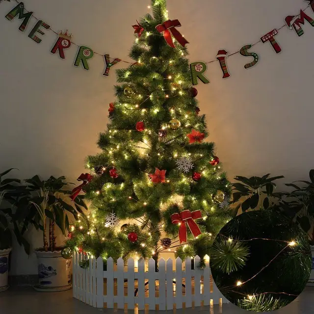 100 200 LED Outdoor Solar Lamps LED String Lights Fairy Holiday Christmas Party Garlands Solar Garden Waterproof Lights