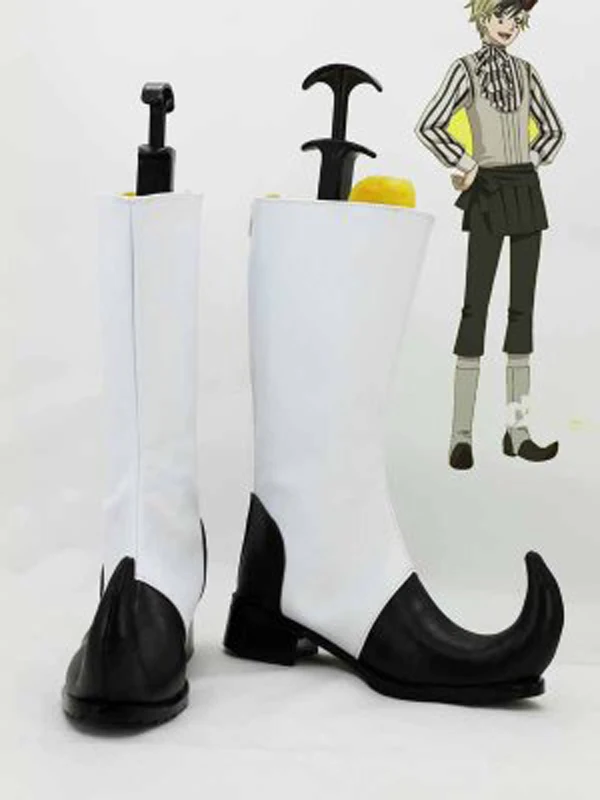 Black Butler Book of Circus Dagger Halloween Cosplay Boots Black Butler Book of Circus Dagger Halloween Cosplay Boots