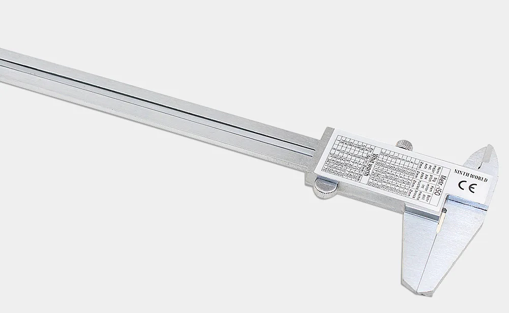 Девятый мира штангенциркуль " 0-150 мм/0.05 мм 0.008 дюйма металла Нержавеющая сталь Штангенциркули калибровочных Микрометр Измерительные инструменты