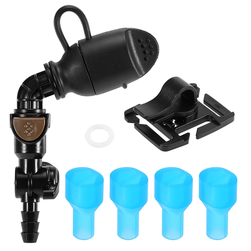 

Hydration Bladder Bait Valve Replacement Hydration Pack Suction Valve Nozzle Bladder Tube Clip Hydration Bladder Accessory