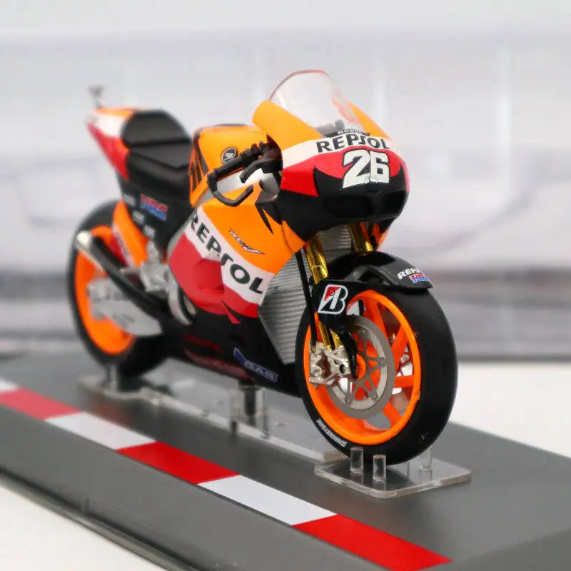 Altaya For H-NDA RC213V 2012 Dani Pedrosa 1/18 MOTO-GP REPSOL SATU HATI #26 Diecast Models