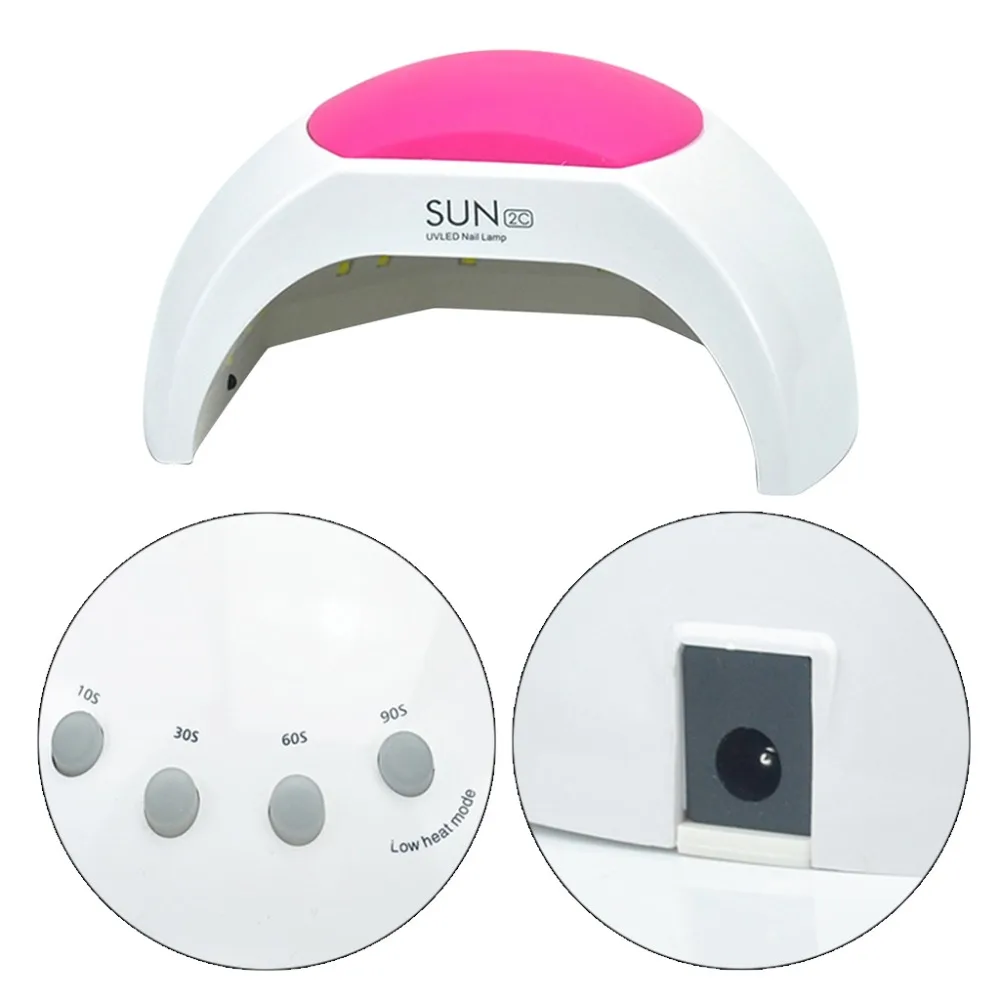 Lâmpada do Unha Secador de Unhas para Uvled Secador de Unhas Sensor Infravermelho Temporizador Configurações Manicure Máquina Lâmpada Led Sun2c48w uv Sun2 Gel 4 Beleza e saúde