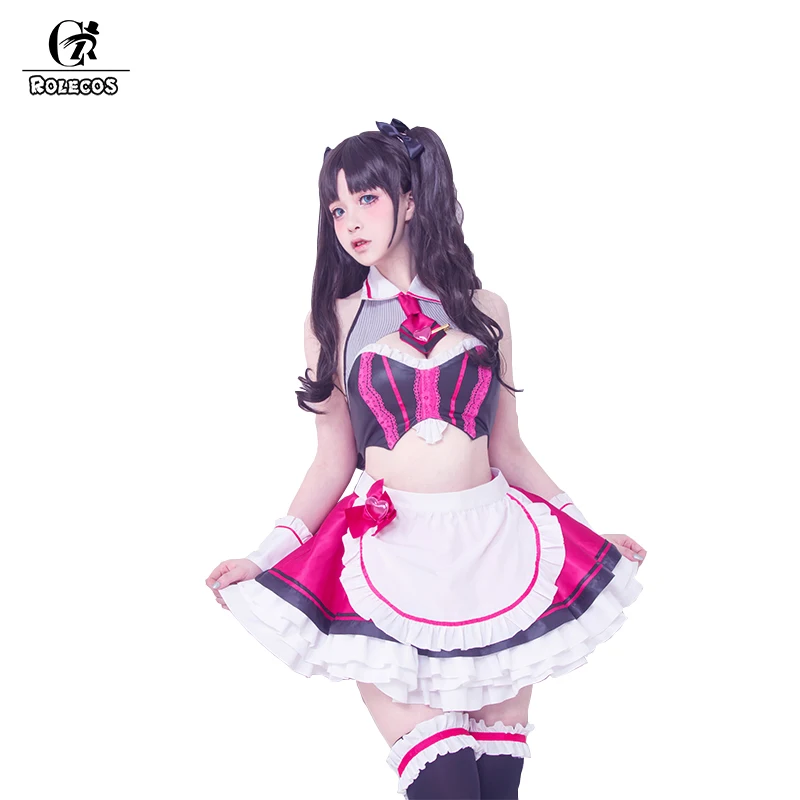 Косплей костюм ROLECOS из игры FGO Tohsaka Rin уличная одежда шоколадной подружки женский
