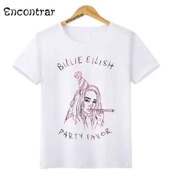 

Kids Hip Hop Billie Eilish T Shirt Casual T-shirt O-Neck Short Sleeves Summer Boy/Girl Tshirt High Quality Tee Shirt Top,HKP4545