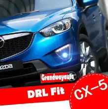 LED fog lamp cover DRL daytime running light 1:1 for MAZDA CX-5 CX5 2012 2013 2014 LED fog lamp cover DRL daytime running light 1:1 for MAZDA CX-5 CX5 2012 2013 2014