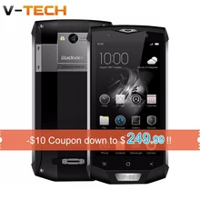 Оригинал Blackview BV8000 Pro 4 Г Мобильный Телефон 5.0 “FHD MTK6757V Окта основные 6 ГБ RAM 64 ГБ ROM 16MP Водонепроницаемая IP68 Стороны Отпечатков Пальцев