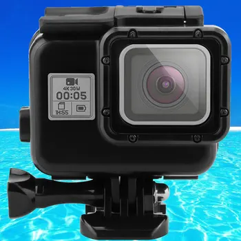 

Shoot Waterproof Housing Case for GoPro Hero 6 5 Skeleton Protective Shell Cover Touchable Back Door (no need remove lens lap)