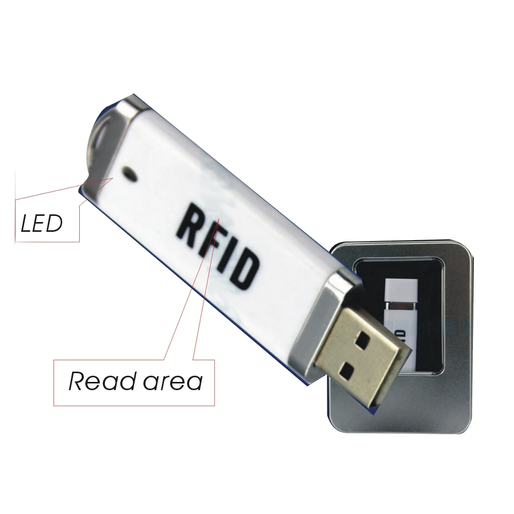 Микро Мини RFID считыватель 125 кГц ID ридер/USB Поддержка Android/iphoneos/ipad/windows+ 10 карт