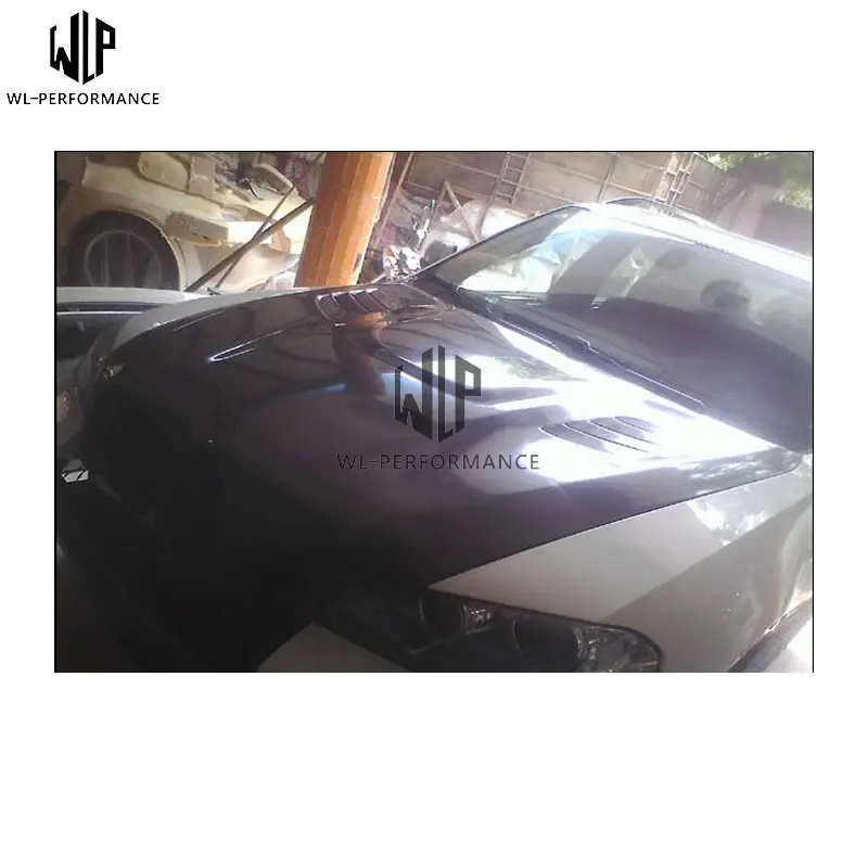 09-14 宝马X5 X6   V款碳纤机盖 1