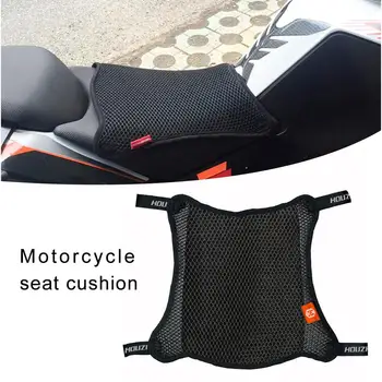 

Motorcycle Seat Cushion Motorcycle Seat Cover Breathable 3D Mesh Net Cushion Breathable Anti-Skid Moped Cushion Cover