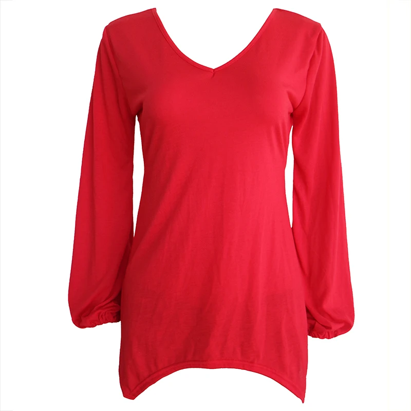 Women's Pullover 2019 Spring and Autumn New Cutout Knitwear Women's Loose Knit Sweater Women's V-neck Pullover Top