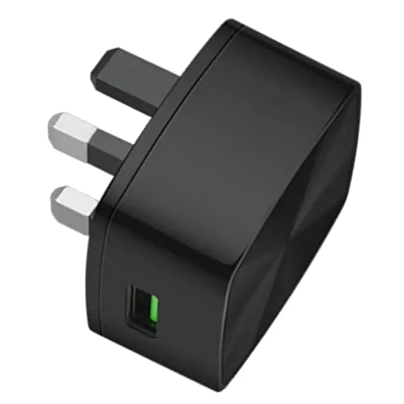 1 шт. QC3.0 компакт-дисков шаблон для быстрой зарядки с usb-портом, Зарядное устройство UK US/EU штекер настенный адаптер для зарядного устройства для iPhone samsung Xiaomi huawei мобильных телефонов