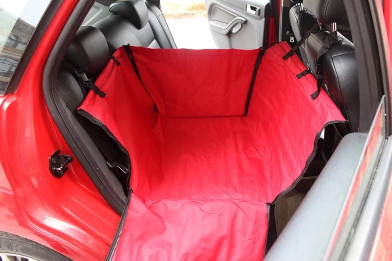 Back Single-seated Dog Car Seat Cover Waterproof Single Dog Car Seat Protector Stain-resistant Abrasion-resistant