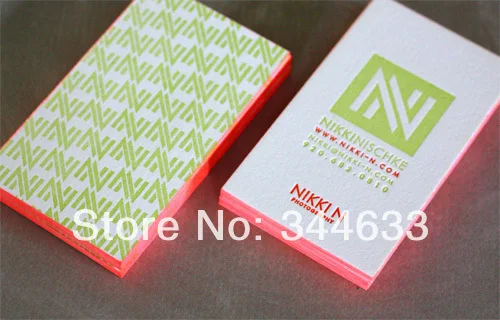 600gsm cotton paper custom red color edge business cards colored letterpressdebossed printing service vertical style best price in business cards from - Colored Edge Business Cards 600gsm cotton paper custom red color edge business cards colored letterpressdebossed printing service vertical style best price in business cards from - Colored Edge Business Cards