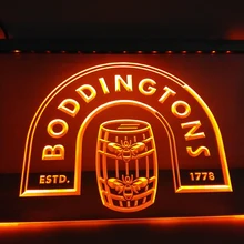 LE168-Boddingtons 1778 неоновая вывеска бар светодиодный неоновый свет знак