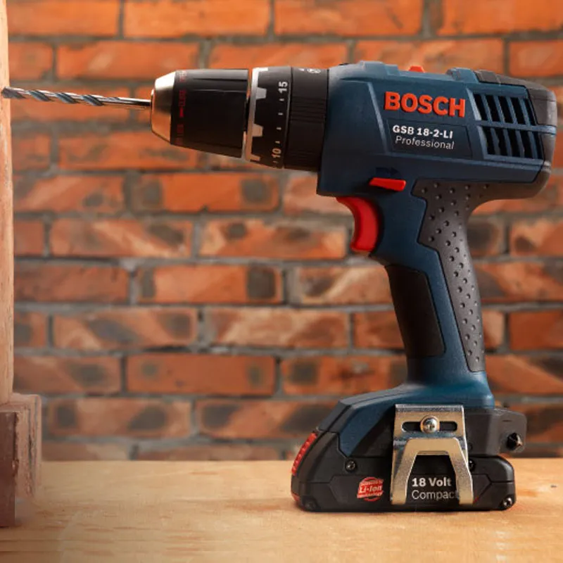 Bosch GSB18-2-LI Cordless Impact Drill Electric Screwdriver Power Tool Lithium Battery Screwdriver Wall Drill Bosch GSB18-2-LI Cordless Impact Drill Electric Screwdriver Power Tool Lithium Battery Screwdriver Wall Drill