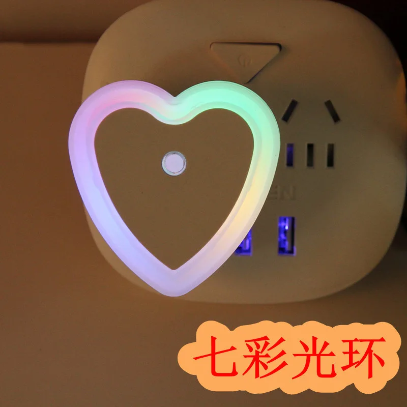 Nieuwigheid Nachtlampje LED Nachtlampje US Plug Stopcontact Wandlamp ... Nieuwigheid Nachtlampje LED Nachtlampje US Plug Stopcontact Wandlamp ...