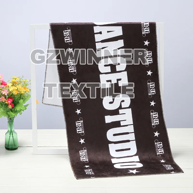 Custom design 30x100cm sport towels custom order design OEM logo