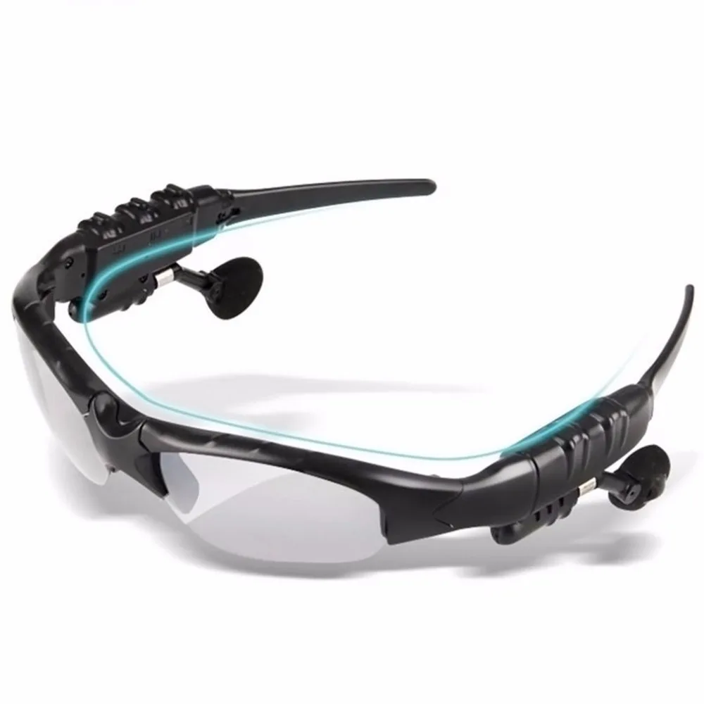 Marsnaska Earphone Wireless Headphone Bluetooth Stereo Music Phone Call Hands free Sunglasses Headset For iPhone for Samsung | Электроника