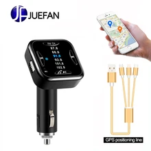 Bluetooth автомобильный комплект беспроводной fm-передатчик MP3-плеер Handsfree AUX модулятор трансмисор радиостанция укв с усилителем типа вибратора адаптер USB зарядное устройство
