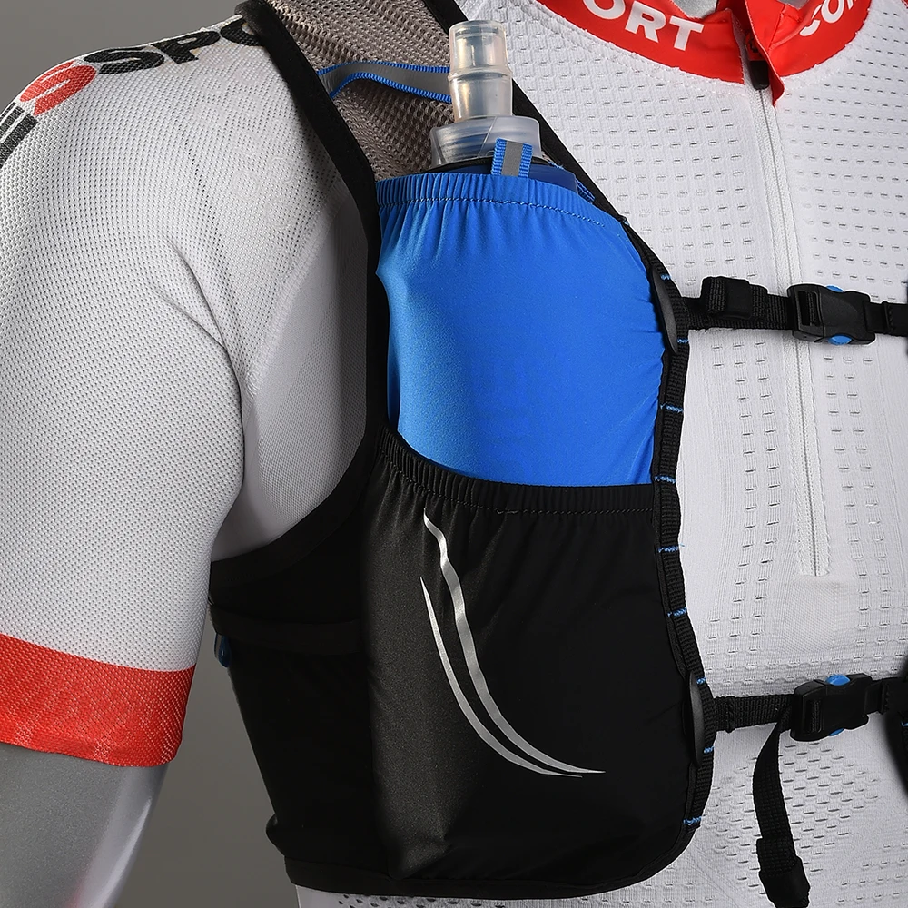 Гидратационный рюкзак для скалолазания, жилет для бега на открытом воздухе, сетчатый дышащий гидратационный Рюкзак, Сумка для бега для велоспорта, марафона, гонок