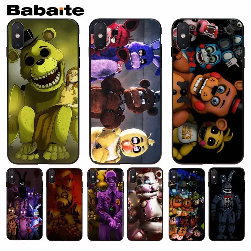 

Babaite Funny sfm fnaf animatronics Art Handsome Phone Case For iphone 7 7plus X 8 8plus And 5 5s 6s 6s Plus Mobile Phone Case