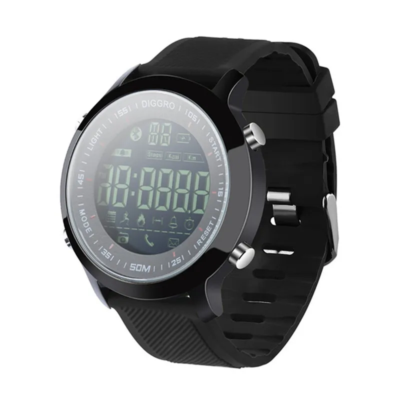 

2018 Top Waterproof 5ATM Smart Watch Men Woman Support Call and SMS Alert Sports Activities Tracker Bluetooth Wristwatch Watches