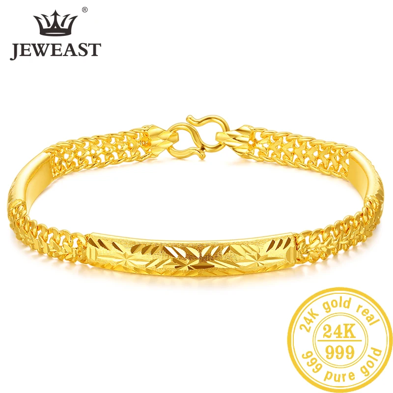 24k solid gold bangles