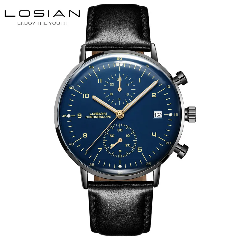 Jam tangan pria montres homme herenhorloge reloj hombre marca de lujo часы водонепроницаемые relogio a prova d aguarelogio a prova d - Цвет: 6