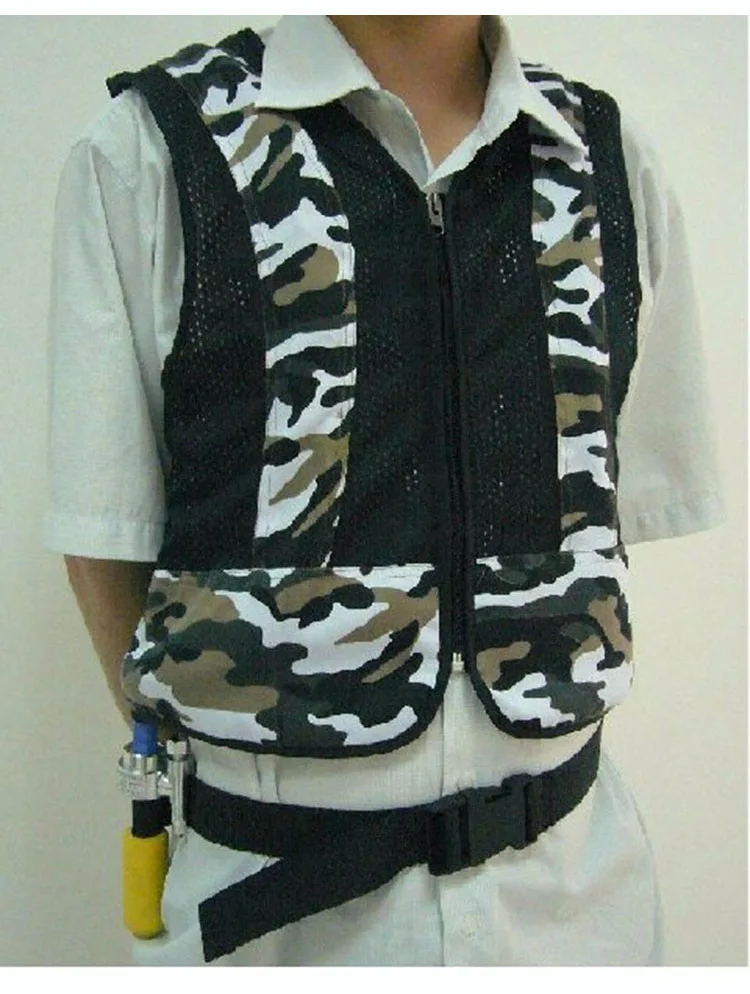 Air conditioning Vest Cooling Clothing Aluminum alloy Vortex tube Worker Welding Cool Clothes For High temperature environment (13)