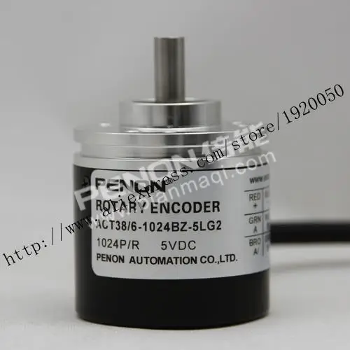 

stock ACT38 / 6-1024BZ-5LG2 stable performance rotary encoder 1024 line shaft diameter 6mm