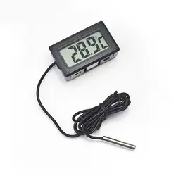 Автомобильный термометр Автомобильные украшения ЖК-дисплей цифровые часы с дисплеем автомобиль-Стайлинг температурный манометр для рыбы