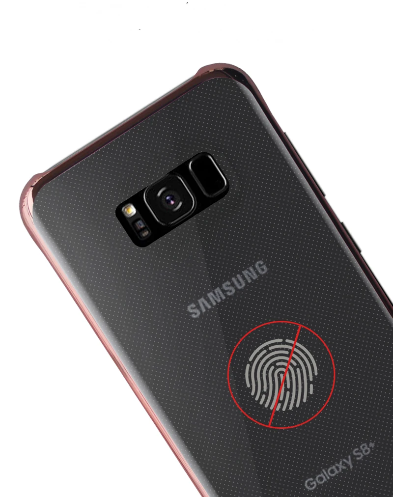 Чехол для телефона samsung Galaxy S8+ S8 Plus G9550 SM-G9 SM-G955 GALAXY S8 Прозрачный жесткий чехол 6 цветов