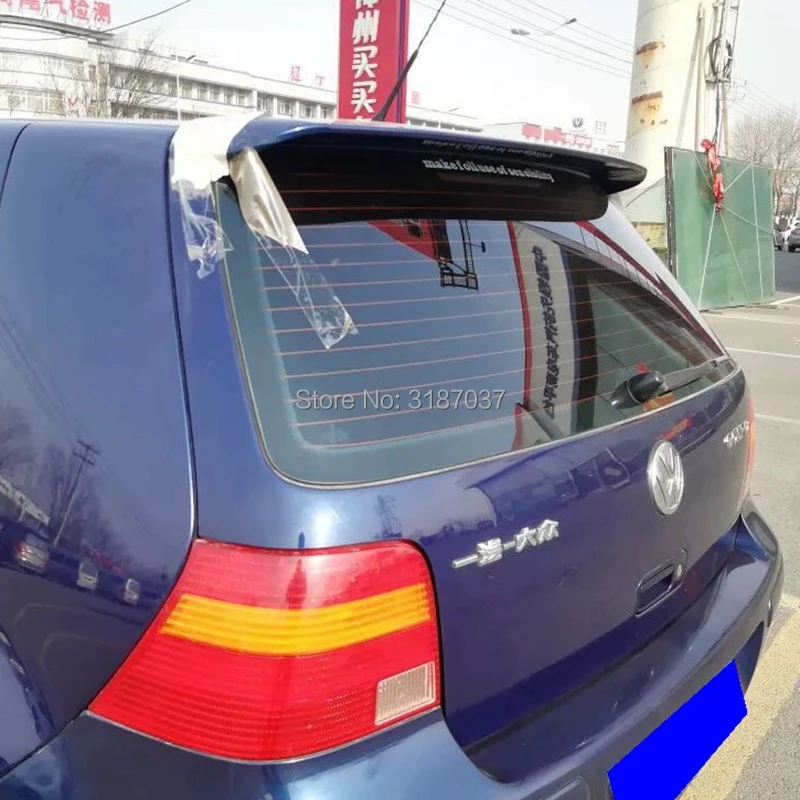 Для Golf 4 спойлер 2006 2009 ABS пластиковая Задняя Крышка багажника автомобильный