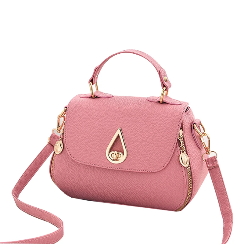 

New Luxury Women PU Leather Shoulder Bag Ladies Handbags Quality Brand Messenger Bags Female Small Tote Crossbody Bag