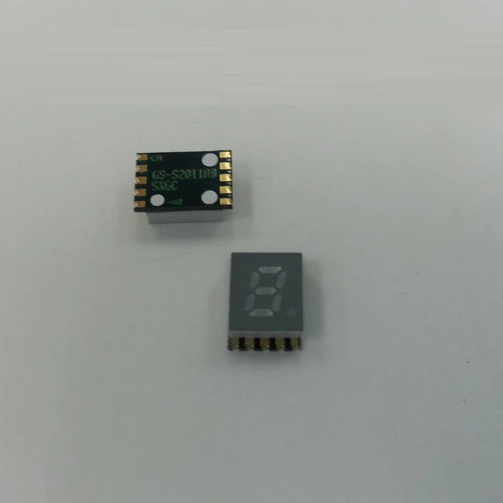 0 2 дюймов incha SMD Красный общий катод 7 сегментный красный светодиодный дисплей 1