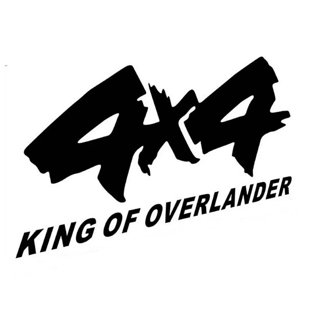 

Car Stickers 4x4 King Of Overlander For All Cars Decals Auto Tuning Styling Cyter Waterproof 29*14cm