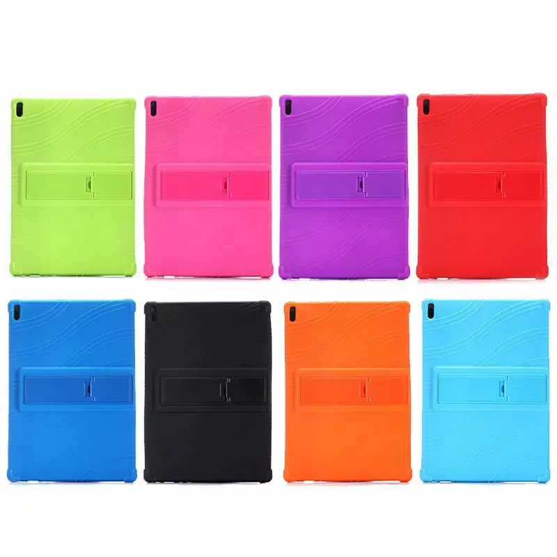

For Lenovo TAB4 Tab 4 10 TB-X304L TB-X304F/N Child Silicone Stand Case for Lenovo Tab 4 TAB4 10 Plus Tablet Soft Back Case + Pen