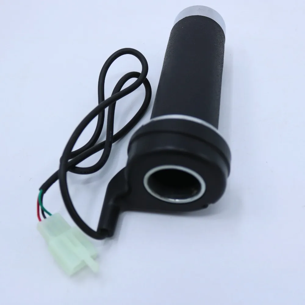 Sale Electric Bicycle Scooter Gas Handle standard ebike twist throttle 24V/36V/48V/60V/72V/84V 48 cm cable 2.5 cm  diameter 1