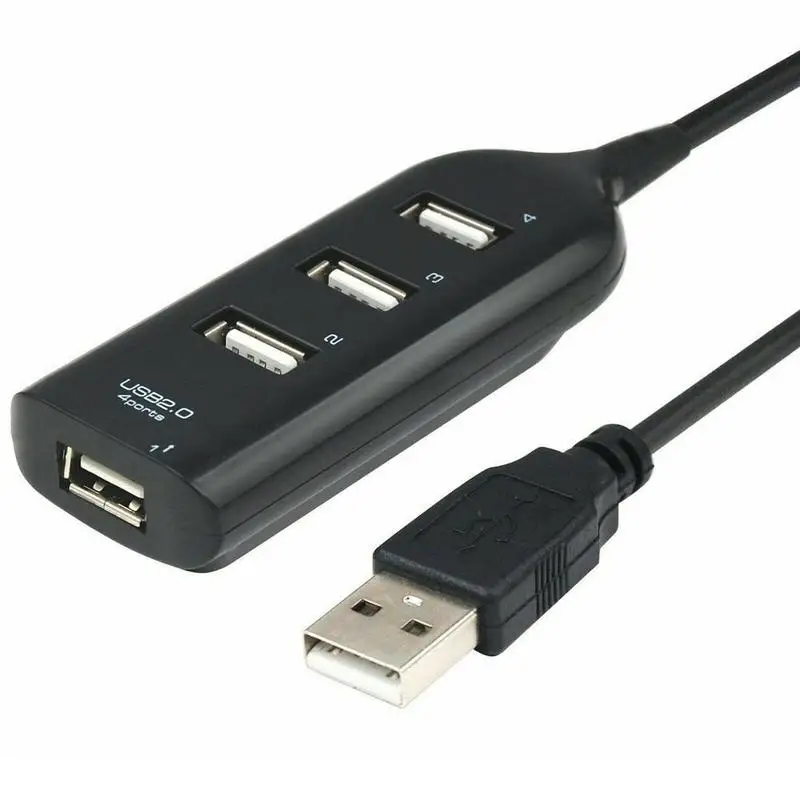 Hi-Speed USB HUB For PC Laptop Notebook Receiver Hub Adapter USB Hub Mini Computer Peripherals Accessories